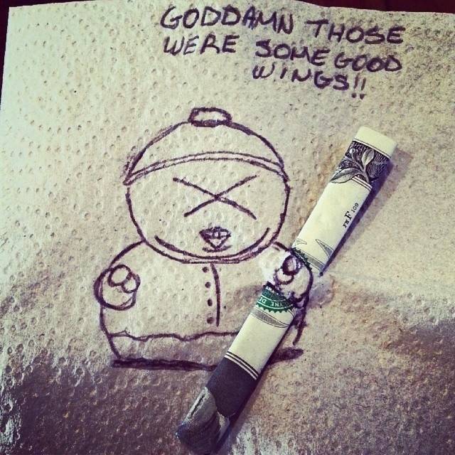 My buddy has changed the way I tip..