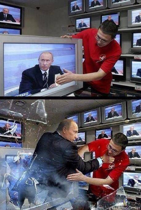 You don't mess with Putin....