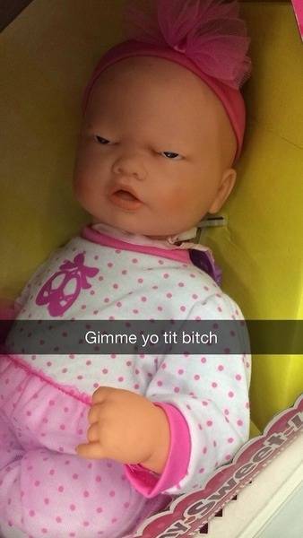 This is why I like snapchat.