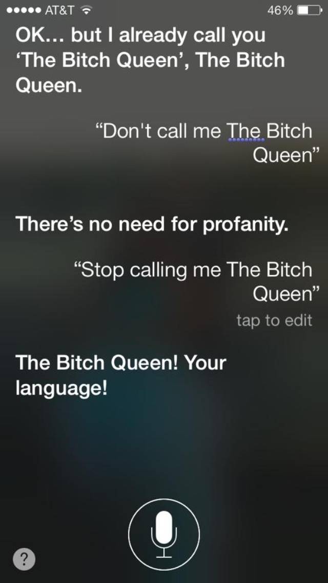 I changed my friend's name for Siri on her phone. This is her trying to change it back.