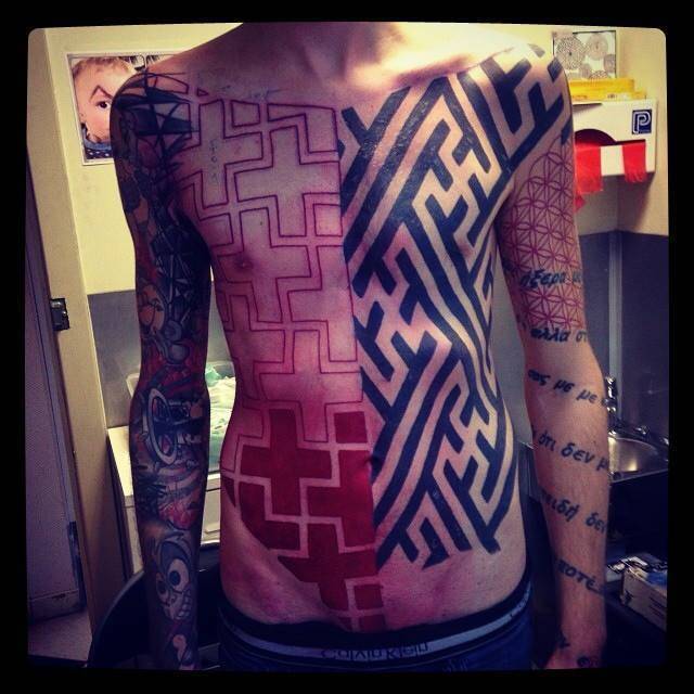 A guy on my news feed recently got a new tattoo. I guess he did Nazi what I see.