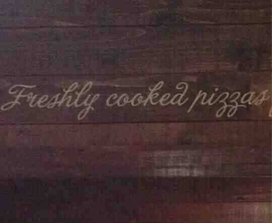 Not the best font choice!