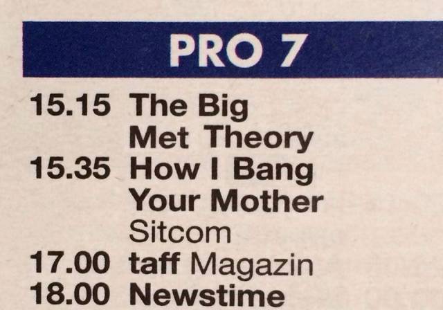 Tried to decide what to watch on TV this afternoon when...