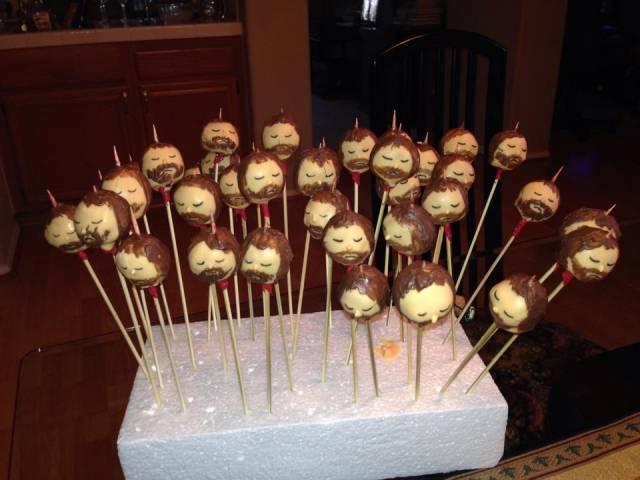 My friend told me she was bringing a surprise for our Game of Thrones party. Not what I was expecting...