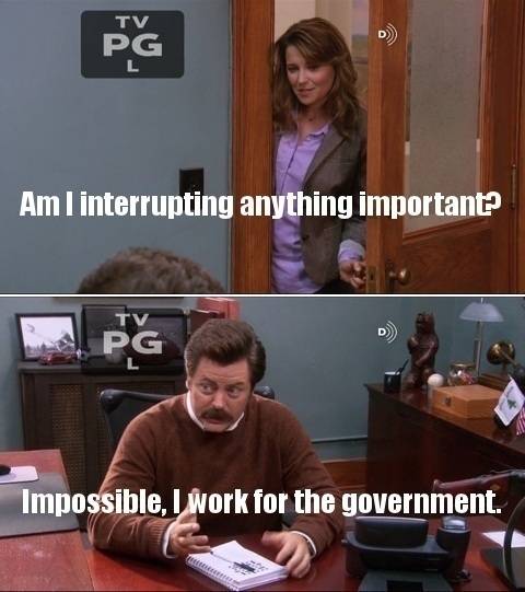Ron Swanson speaks the truth