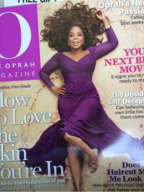 Congratulations to Oprah for making the cover of 