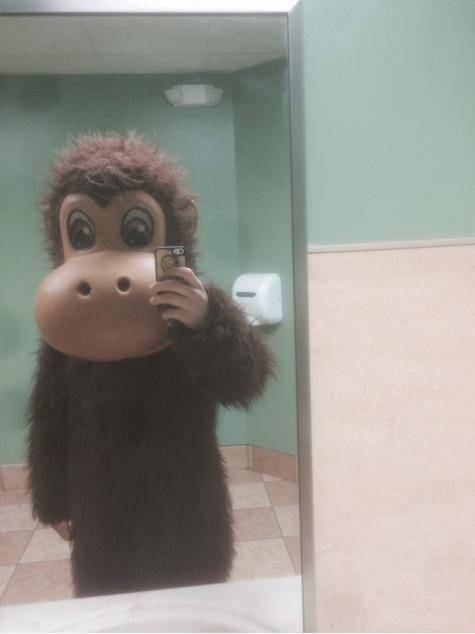 I left my phone in the bathroom, came back to get it and this pic was on it. WTF