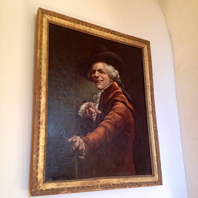 Look who I found hiding in a corner of the Musée de la Révolution Française...