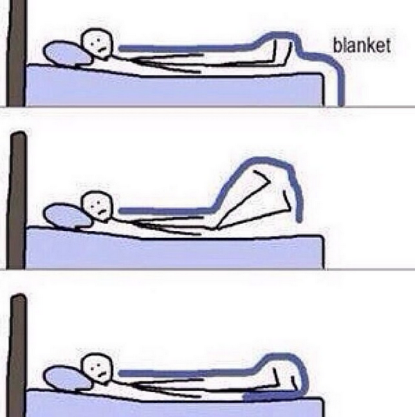 Every night.