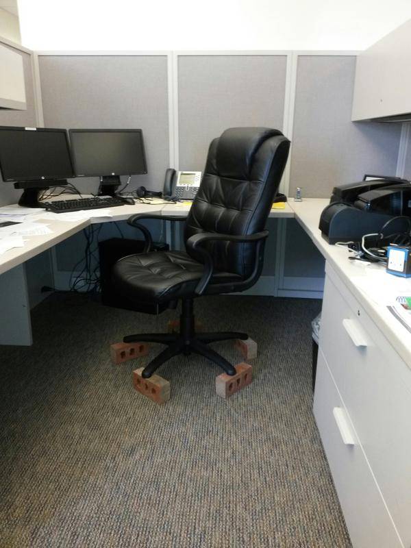 So, my co-worker went out of town...