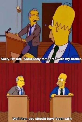 Sorry I'm late