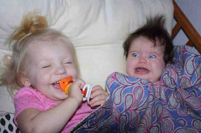 I'm not creative with titles, but this is a picture of 2 of my younger cousins.