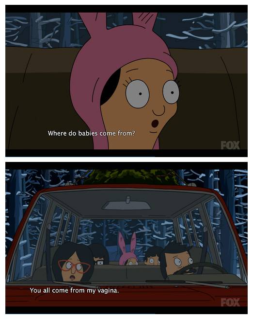 Other parents should learn from 'The Belchers' when it comes to answering tough questions
