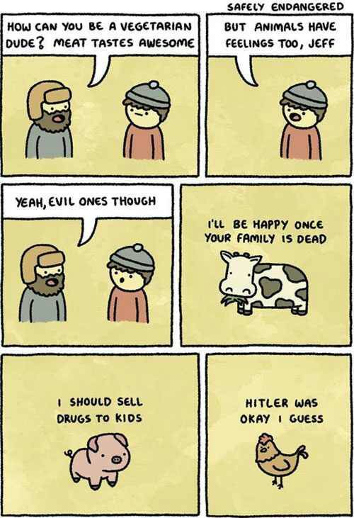 You can't trust farm animals