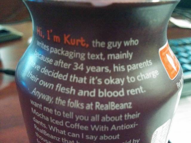 Odd marketing choice...