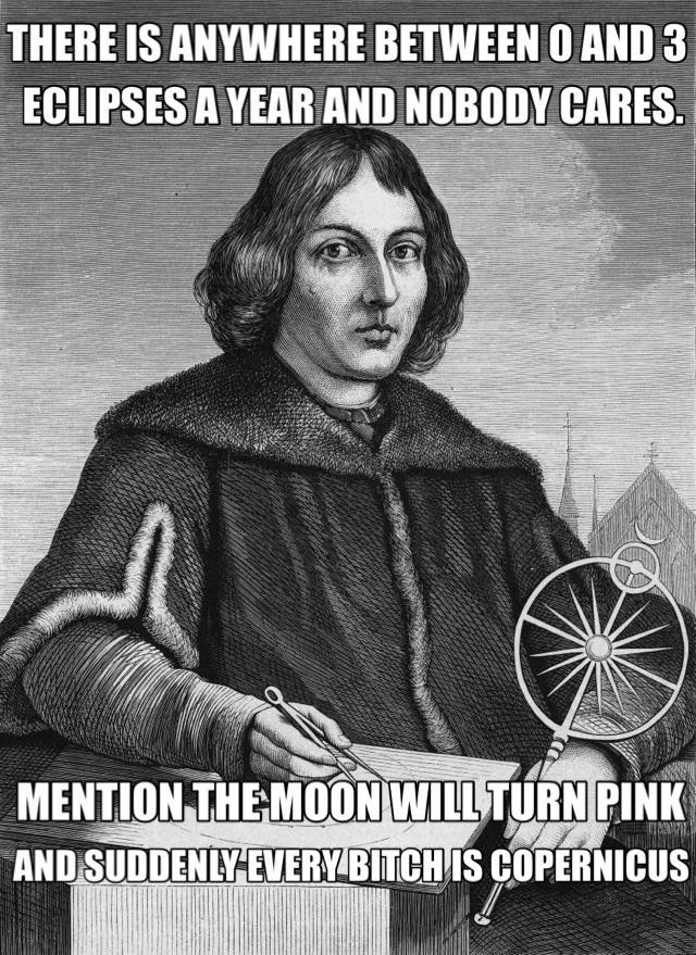 Blood moon bandwagoners.