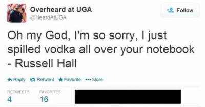 Questionable Quotes Overheard At College 