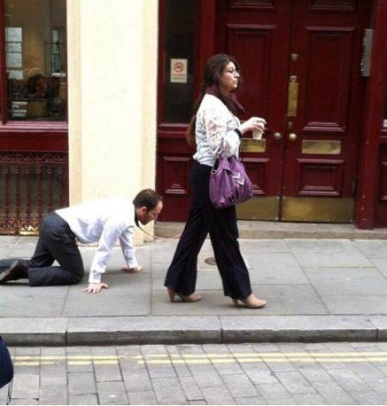 After She Walks Him, She Going on a Special Pony Ride in The Park.