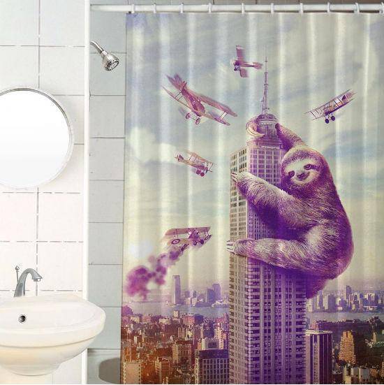 I’m now a proud owner of this shower curtain
