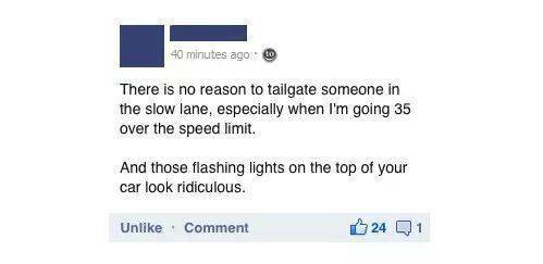 And tell your car to stop shouting at me