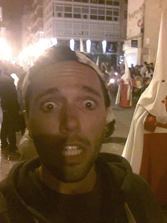My friend took a wrong turn in spain...