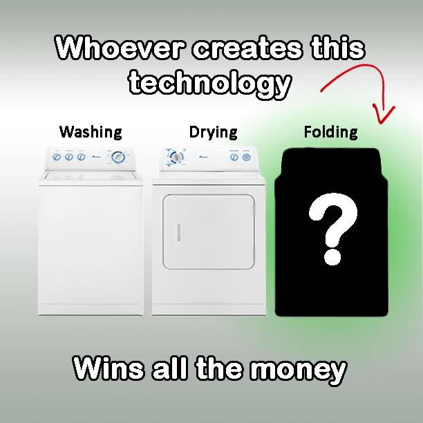 Washing. Drying. Folding?