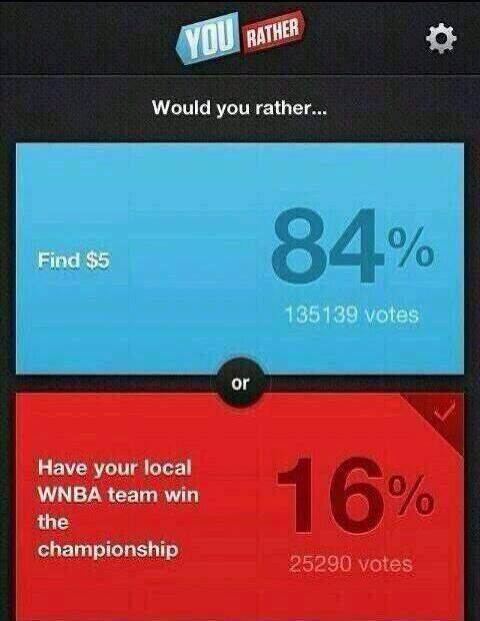 I would take the $5