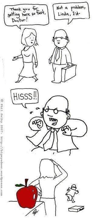 Like garlic to vampires...