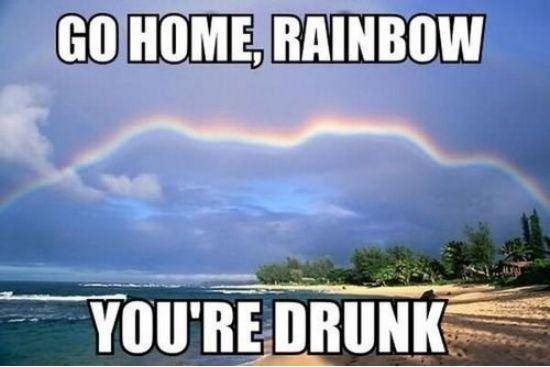 drunk rainbow