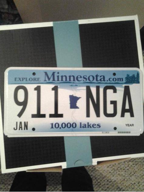 My friend called me to ask if the DMV allows you to reject a licence plate
