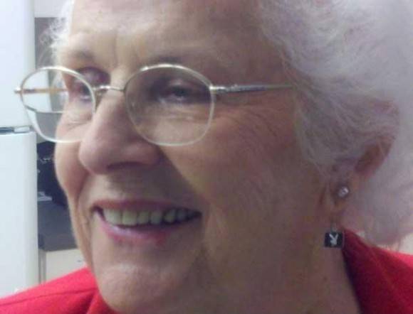 Old lady at our church wore her
