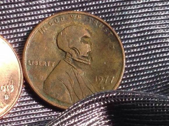 Received this engraved penny as change the other day.