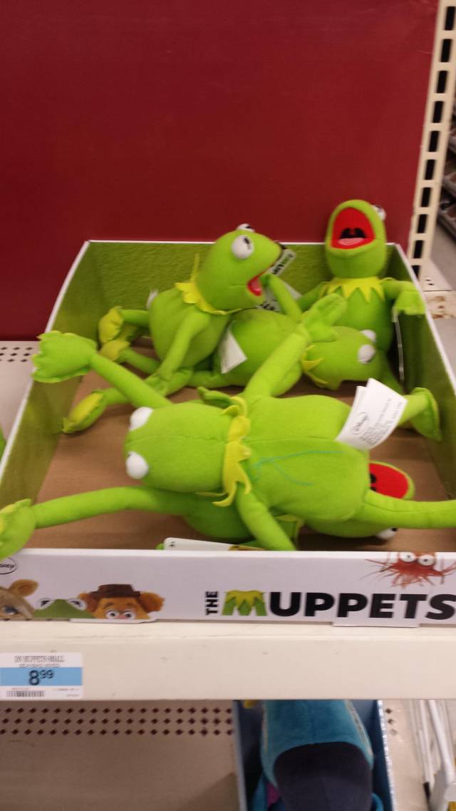 I work in a retail store. Found this while walking by our toy department.