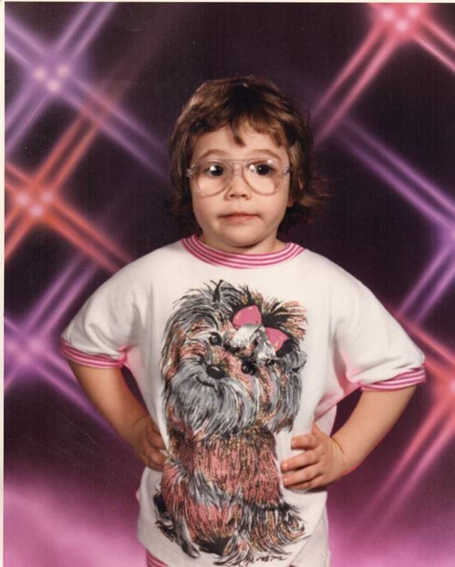 A friend just posted her elementary school picture.