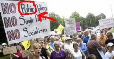 Unforgettably Funny Protest Signs