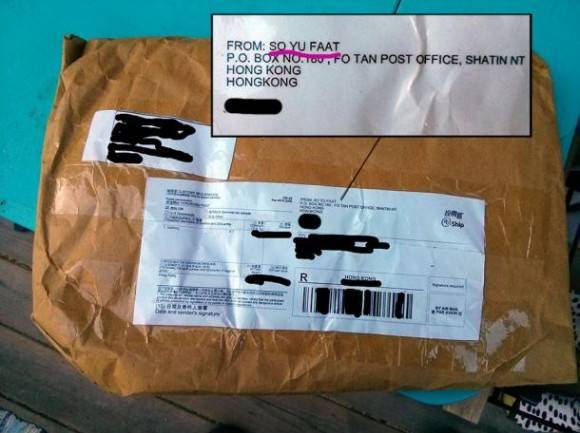 Ordered some plus sized clothing from Hong Kong. Yeah, rub it in.