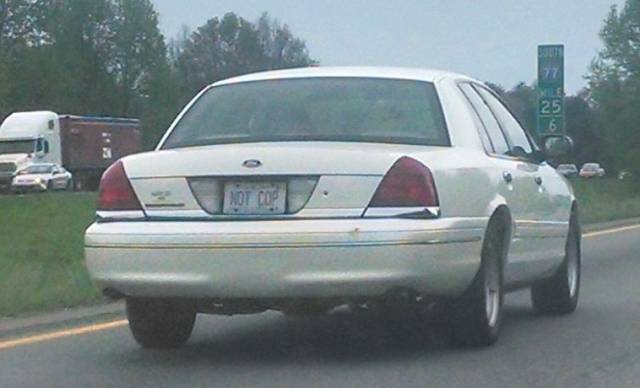 Good on you, Crown Vic owner