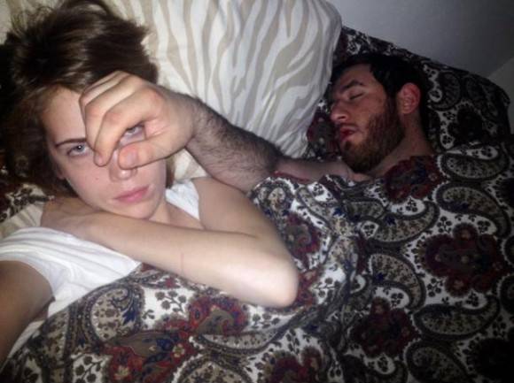 He doesn't understand why I hate sleeping with him.