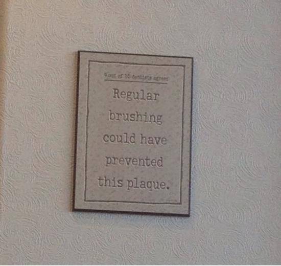 Not a fan of going to the dentist, but whenever I do this always gives me a laugh.