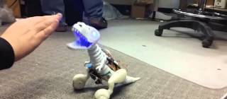 We’re toy inventors and we’re making a robotic Baby Dinosaur (you know, for kids). We’d love your input.