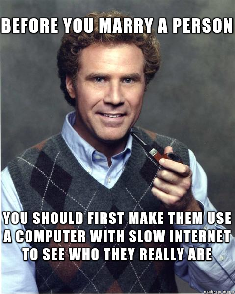 Slow internet