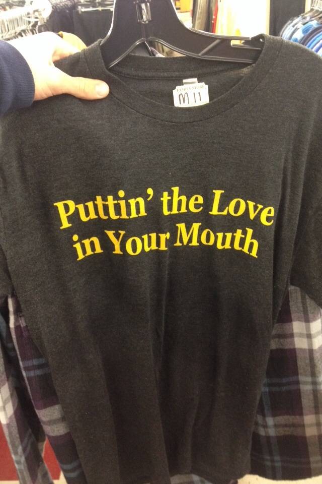Actually, I think I won the thrift store.