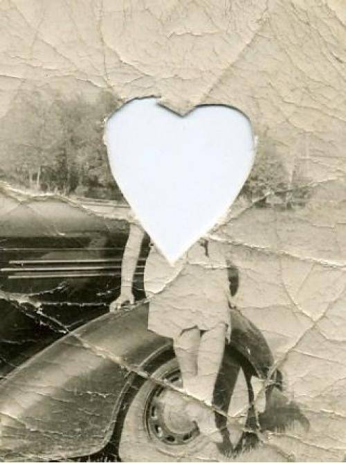 She lives in someone's locket.