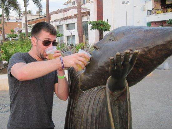 Have a beer please.