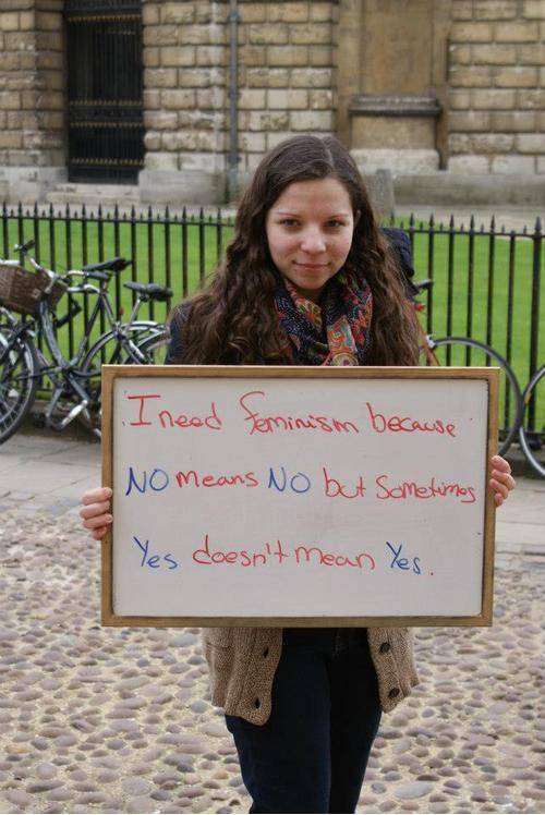 Why I need feminism. 