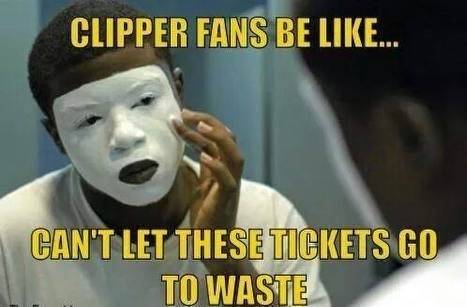 Clippers fans be like...