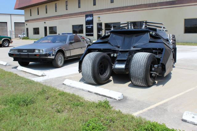 I think Batman and Doc Brown are working on something together.