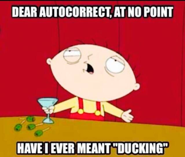 Every. Damn. Time