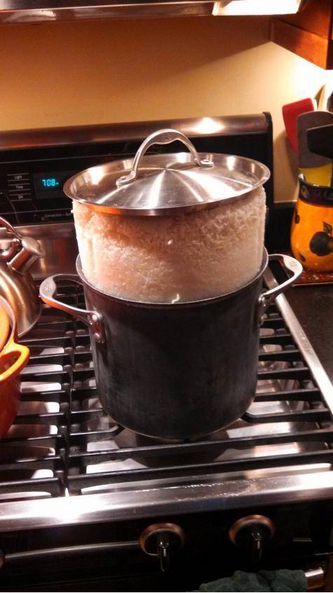 Maybe we should buy a rice cooker.