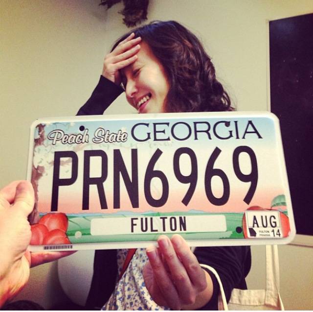 PRN 6969 - my girlfriend's state given license plate number